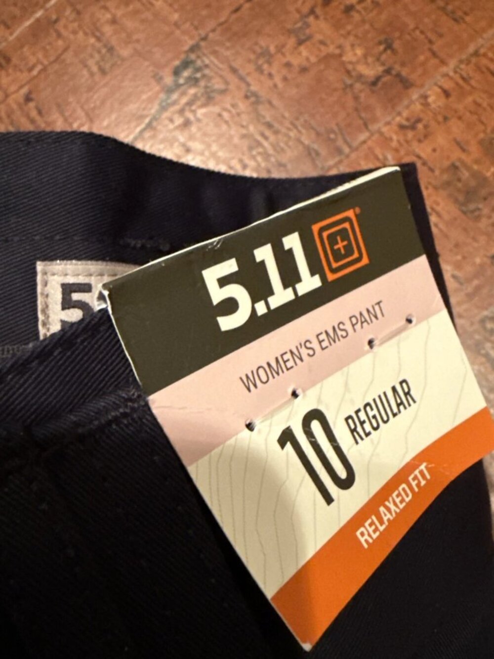 5.11 Tactical Women’s 10 Regular Navy Blue EMS Pants Cargo Pockets NEW - Picture 5 of 7